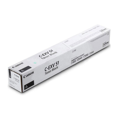 Canon C-EXV51Bk (0481C002), originální toner, černý, 69000 stran