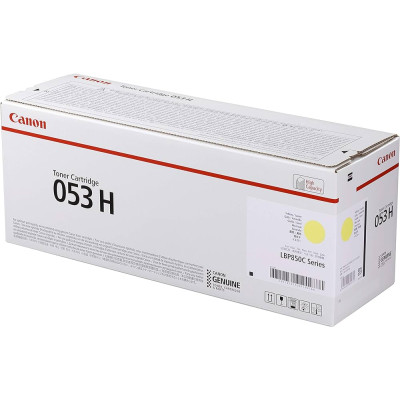 Canon 053HY (2191C001), originální toner, žlutý, 32000 stran