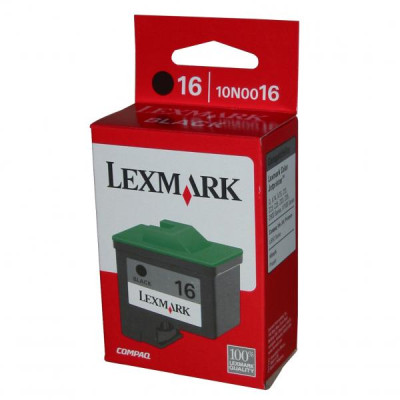 Lexmark 10N0016E (#16), originální inkoust, černý, 410 stran