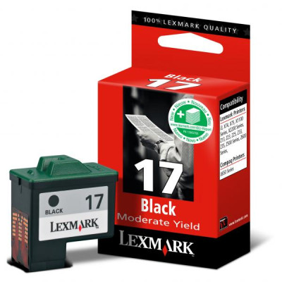 Lexmark 10NX217E (#17), originální inkoust, černý, 235 stran