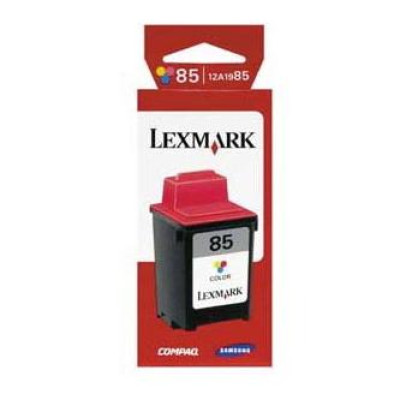 Lexmark 12A1985E (#85), originální inkoust, barevný, 470 stran