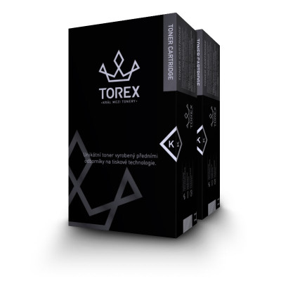 TOREX® toner kompatibilní s HP CE255XD (55X), černý, 2 × 12500 stran, 2-pack