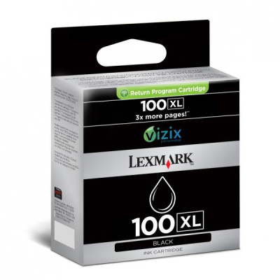 Lexmark 14N1068EXL (#100), originální inkoust, černý, 600 stran