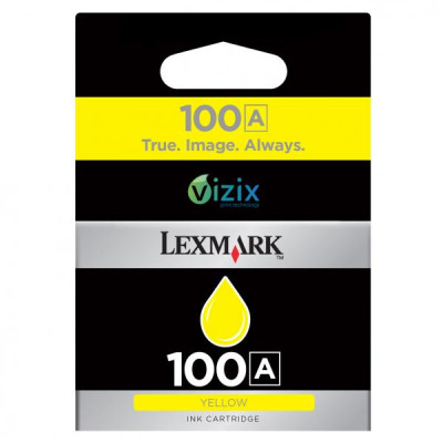 Lexmark 14N0922 (#100A), originální inkoust, žlutý, 200 stran