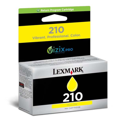 Lexmark 14L0088E (#210), originální inkoust, žlutý, 500 stran