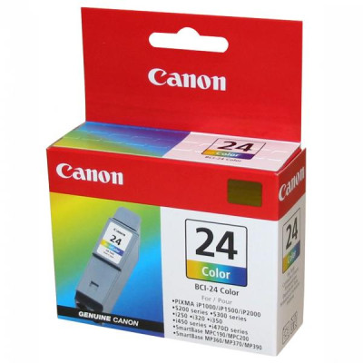 Canon BCI-24CL (6882A002), originální inkoust, barevný, 130 stran (15 ml)