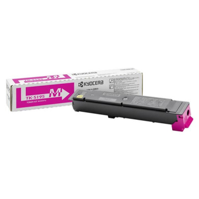 Kyocera TK-5195M (1T02R4BNL0), originální toner, purpurový, 7000 stran