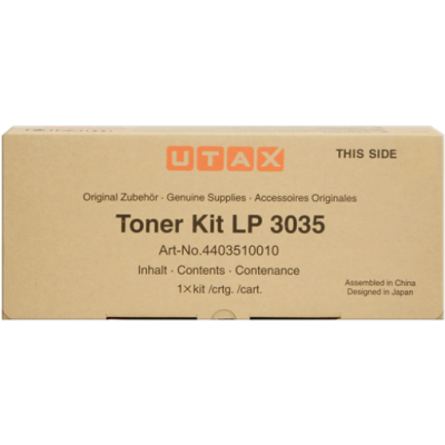 Utax 4403510010, originální toner, černý, 15000 stran