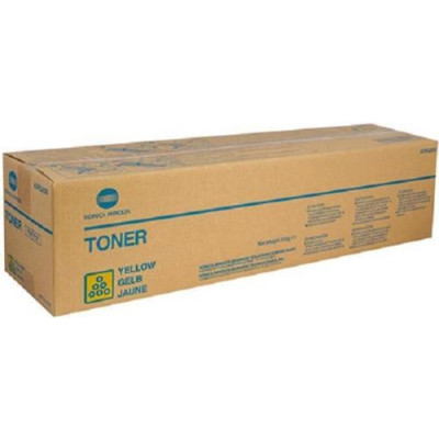 Konica Minolta TN-622Y (A5E7250), originální toner, žlutý, 92000 stran