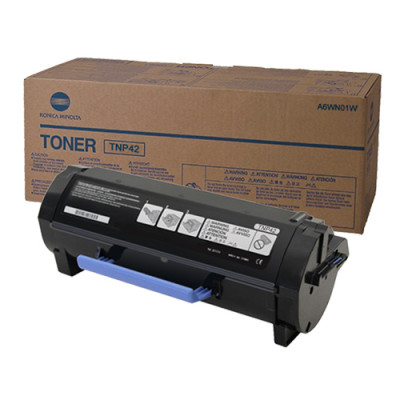 Konica Minolta TNP-42 (A6WN01W), originální toner, černý, 20000 stran