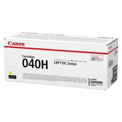 Canon 040HY (0455C001), originální toner, žlutý, 10000