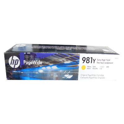 HP L0R15A (981Y), originální inkoust, žlutý, 16000 stran (185 ml)