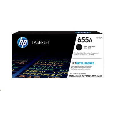 HP CF450A (655A), originální toner, černý, 12500 stran