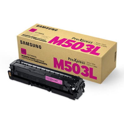 Samsung CLT-M503L (SU281A), originální toner, purpurový, 5000 stran