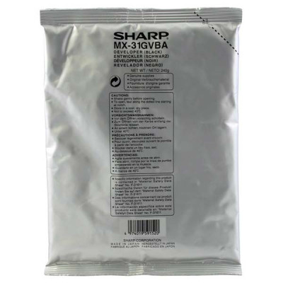 Sharp MX-31GVBA, originální developer, černý, 150000 stran