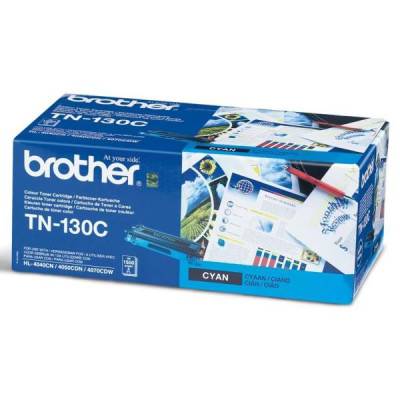 Brother TN-130C, originální toner, azurový, 1500 stran