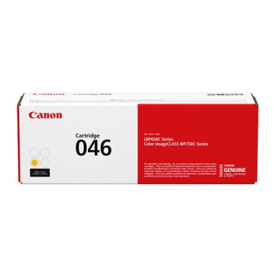 Canon 046Y (1247C002), originální toner, žlutý, 2300 stran