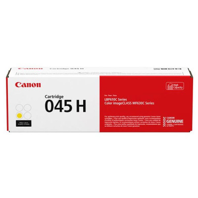 Canon 045HY (1243C002), originální toner, žlutý, 2200 stran