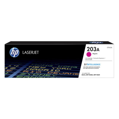 HP CF543A (203A), originální toner, purpurový, 1300 stran