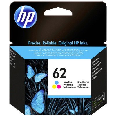 HP C2P06AE (62), originální inkoust, barevný, 165 stran