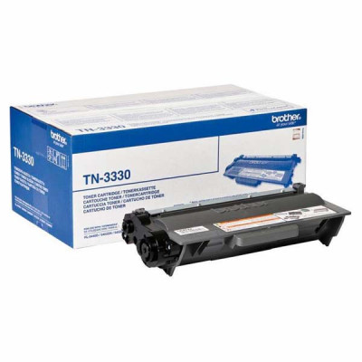 Brother TN-3330Bk, originální toner, černý, 3000 stran