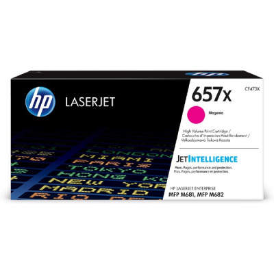 HP CF473X (657X), originální toner, purpurový, 23000 stran