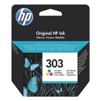 HP T6N01AE (303), originální inkoust, barevný, 165 stran