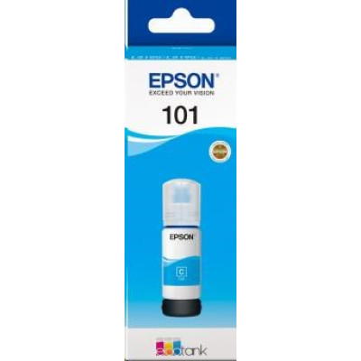 Epson C13T03V24A (101), originální inkoust, azurový, 70ml