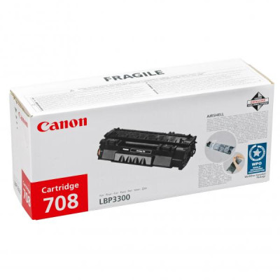 Canon CRG-708HBk (0917B002), originální toner, černý, 6000 stran