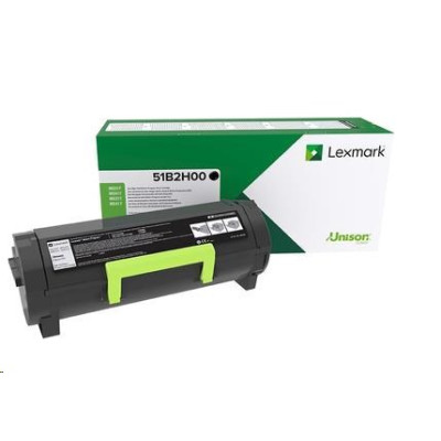 Lexmark 51B2H00 (51B0HA0), originální toner, černý, 8500 stran