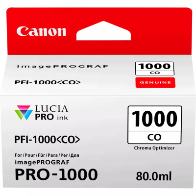 Canon PFI-1000CO (0556C001), originální inkoust, chroma optimizér, 680 stran (80 ml)