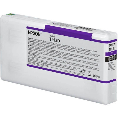 Epson T913D (C13T913D00), originální inkoust, fialový, 200 ml