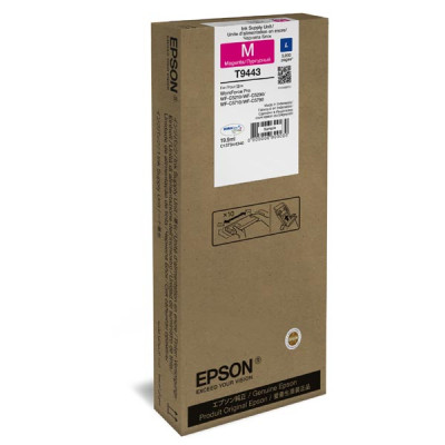 Epson T9443 (C13T944340), originální inkoust, purpurový, 3000 stran (19,9 ml)