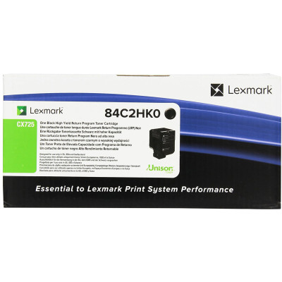 Lexmark 84C2HK0 (84C2HKE, 84C0H10), originální toner, černý, 25000 stran