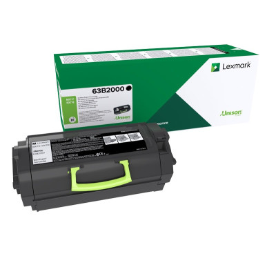 Lexmark 63B2000, originální toner, černý, 110000 stran