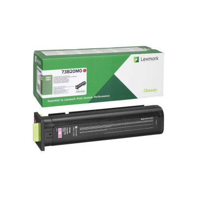 Lexmark 73B20M0 (73B0030), originální toner, purpurový, 15000 stran