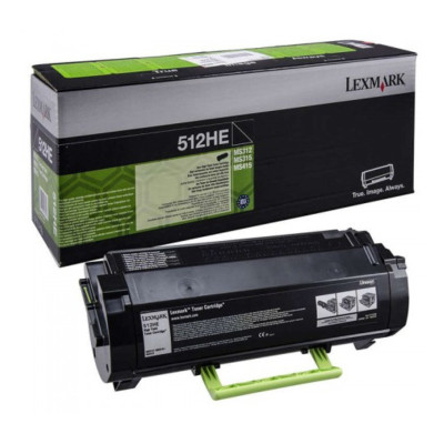 Lexmark 51F2H0E, originální toner, černý, 5000 stran