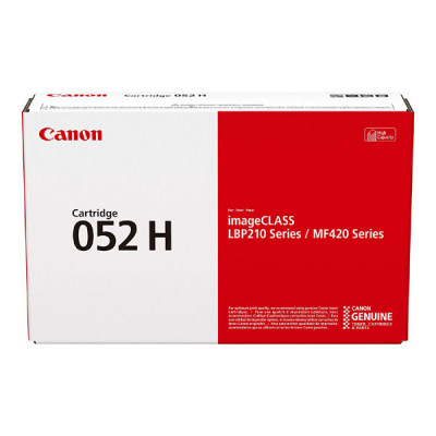 Canon 052H (2200C002), originální toner, černý, 9200 stran