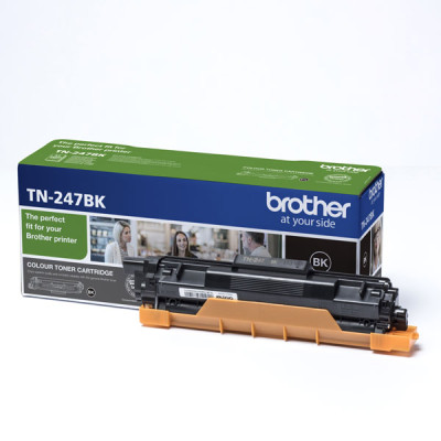 Brother TN-247Bk, originální toner, černý, 3000 stran