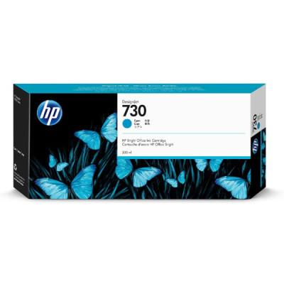 HP P2V68A (730), originální inkoust, azurový, 300 ml