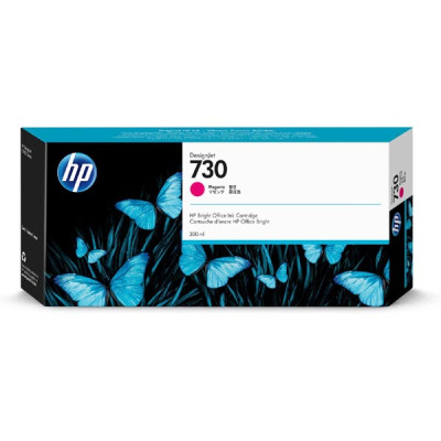 HP P2V69A (730), originální inkoust, purpurový, 300 ml