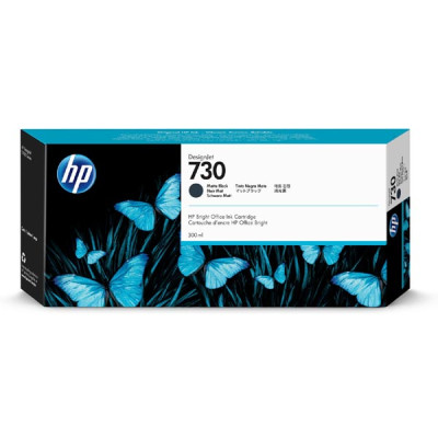 HP P2V71A (730), originální inkoust, matně černý, 300 ml