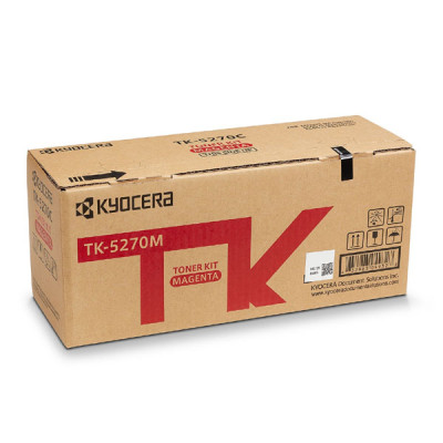 Kyocera TK-5270M (1T02TVBNL0), originální toner, purpurový, 6000 stran