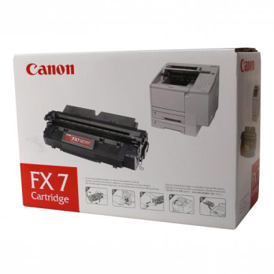 Canon FX-7Bk (7621A002), originální toner, černý, 4500 stran