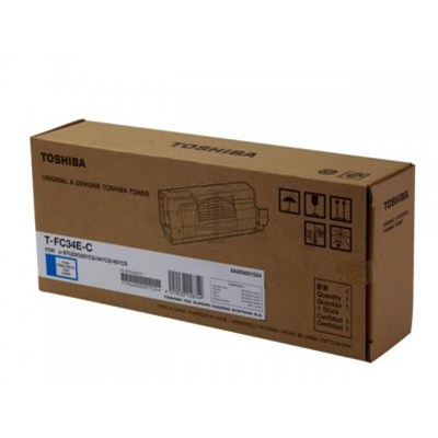 Toshiba T-FC34E-C (6A000001782), originální toner, azurový, 11500 stran