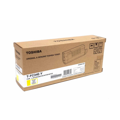 Toshiba T-FC34E-Y (6A000001770), originální toner, žlutý, 11500 stran