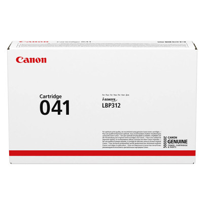 Canon 041BK (0452C002), originální toner, černý, 10000 stran