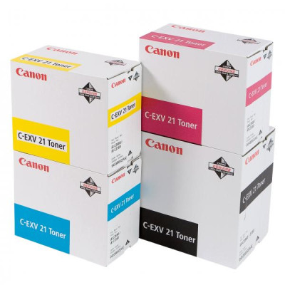 Canon C-EXV21Bk (0452B002), originální toner, černý, 26000 stran