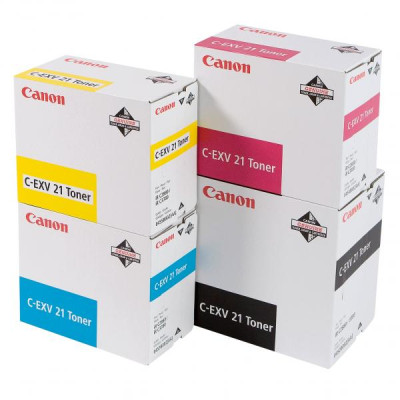 Canon C-EXV21C (0453B002), originální toner, azurový, 14000 stran