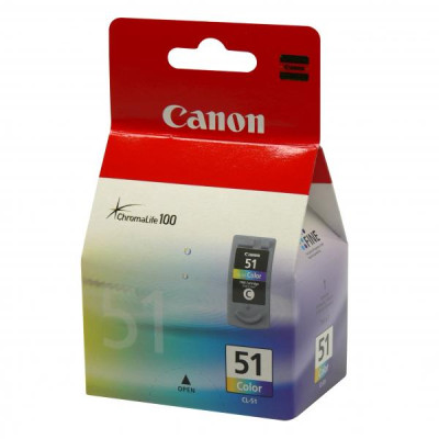 Canon CL-51 (0618B001), originální inkoust, barevný, 545 stran (21 ml)